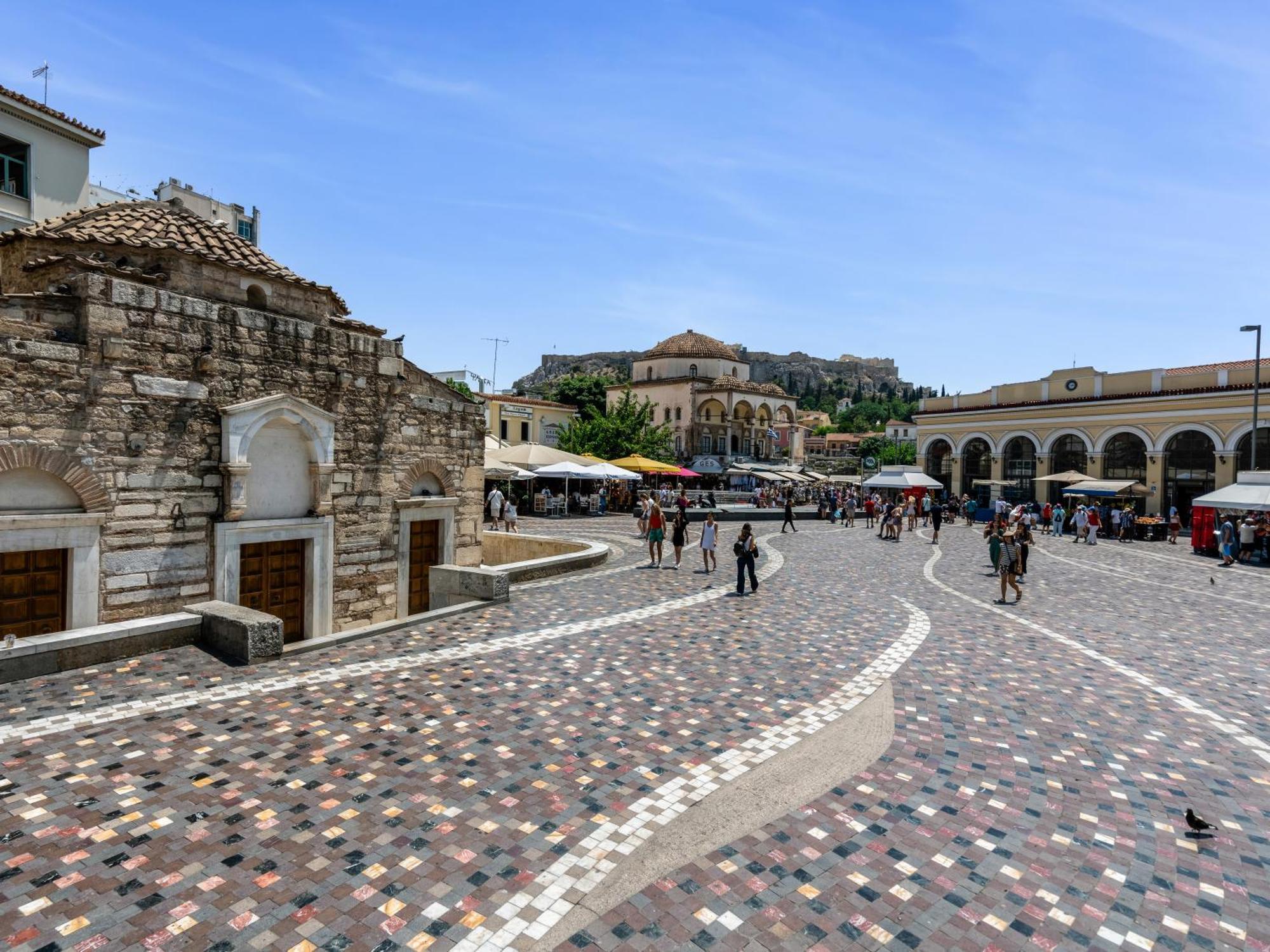 Ferienwohnung Sanders Center Athen Exterior foto